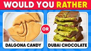 Would You Rather..? Popular 2025 Candy & Sweets Edition   Daily Quiz