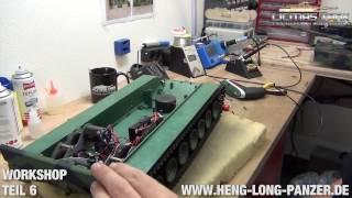 6. Teil RC Panzer Workshop - Getriebewechsel am Heng Long Leopard 2 A6 Panzer von licmas-tank