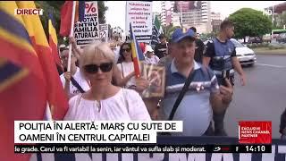 Marșul Normalității în București: Sute de oameni au ieșit în stradă să susțină familia tradițională