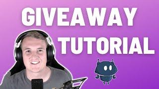 Twitch Giveaway Tutorial German / 2021