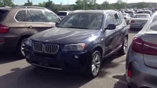 2013 BMW X3 Deep Metallic Blue  Shane Hammer 720-724-0369