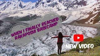 Rakaposhi Basecamp - (NO TOUR COMPANY) - STORY VLOG - JULY 2019