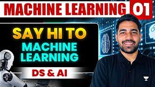 GATE Exam |Machine Learning 01 | Say hi To Machine Learning | Data science & Artificial Intelligence