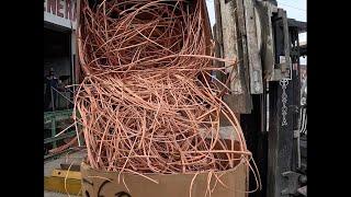 1200 Lbs Of Copper Wire Stripped With The Copper King Pt. 2