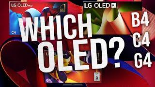 LG OLED Buyer's Guide for Black Friday 2024 | B4 or C4 or G4 4K OLED TV?