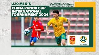 China v Subway Young Socceroos | China Panda Cup International Tournament 2024