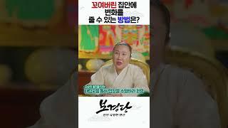 꼬여버린 집안에 변화를 줄 수 있는 방법 #shorts