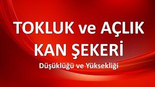 TOKLUK VE AÇLIK KAN ŞEKERİ