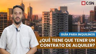 Qué debe tener un contrato de alquiler