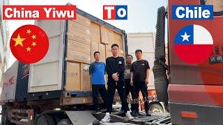 Yiwu Agent: Source & Load & Ship 20GP Container From Yiwu to Chile