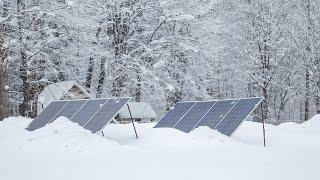 Do solar panels work in winter? 