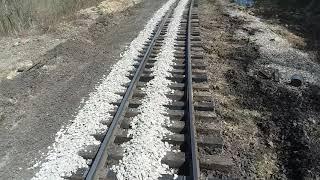 Dumping Ballast in Skeleton Track