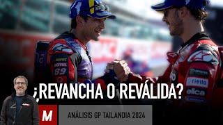 Jorge Martín vs. Pecco Bagnaia: otra vez ellos dos | Análisis del GP de Tailandia, con Juan Martínez