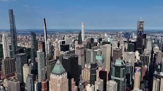 2024 NYC Drone Footage | Manhattan Skyline, Central Park Tower & Iconic Landmarks