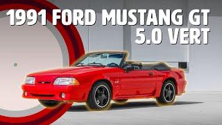 1991 Mustang GT Convertible "REDHOT" | Review Series | [4k]