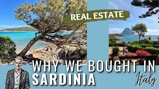 Why we bought land and are building a house in Sardinia