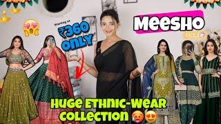 Meesho Trendy Ethnic wear🪔|Starting At ₹360 only|Navratri Day2 #navratri #meesho #festivehaul