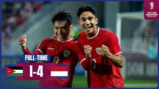 Full Match | AFC U23 Asian Cup Qatar 2024™ | Group A | Jordan vs Indonesia