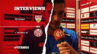 Interviews nach dem Spiel gegen VfB Stuttgart | Fabian Frei | Stefan Bell | 1. FSV Mainz 05