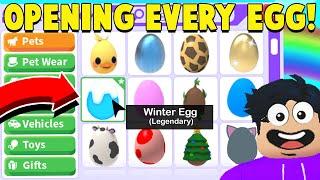 I Opened EVERY EGG Ever in Adopt Me! (GETTING DREAM PET)