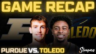 Purdue vs. Toledo Full Game Recap!