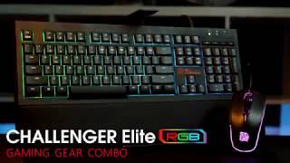 Tt eSports Challenger Elite RGB Gaming Gear Combo