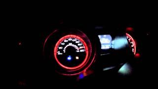 2013 Shelby GT 500 200 mph (320 km/h) topspeed run on German Autobahn