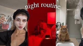 a night routine in my life living alone 