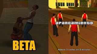 Así era REALMENTE la BETA de GTA San Andreas 2024