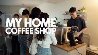 I turned my home into a free coffee shop again