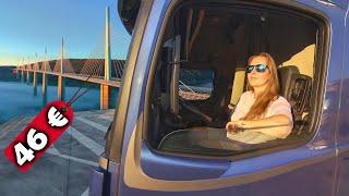 POV Girl Truck Driving  /// La Jonquera and Millau Viaduct