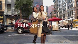 chic spots in nyc ‧˚‧₊˚ cool shops, and my favorite cozy places | vlog