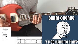  Barre Chords (Akordy Barowe) - Trening - Muzobee