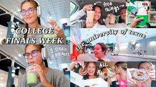 COLLEGE FINALS WEEK VLOG : The University of Texas at Austin