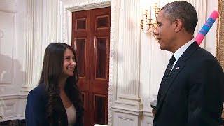 President Obama Tours the 2014 White House Science Fair