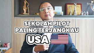 Sekolah Pilot paling terjangkau di Amerika???  - Review University by Thames Education Expert