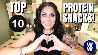 TOP 10 PROTEIN SNACKS THAT HELPED ME LOSE 140 POUNDS! WEIGHT WATCHERS