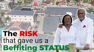 He Sold All His Properties in America and Europe to Set up a Solar Powered Shopping Mall in Ghana!!