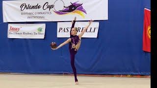 Rhythmic Gymnastics Orlando Cup 2020 - Ball, level 9