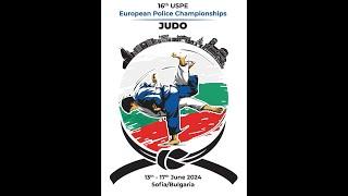 TATAMI 1 - FINAL BLOCK,16TH USPE EUROPEAN POLICE CHAMPIONSHIPS JUDO, 15 JUNE 2024, SOFIA, BULGARIA