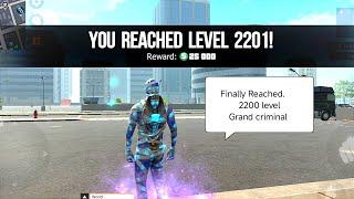 Finally Reached 2200 level ️ in grand criminal online sandbox ero Anandh Gaming