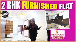 2 BHK Furnished Flat in Shakti Khand - 2, Indirapuram, Ghaziabad | ️ 9990363222