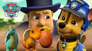 A Dínó-mentő kutyik biztonságban hazahozzák a dinoszaurusz-tojásokat! - Mancs Őrjárat PAW Patrol