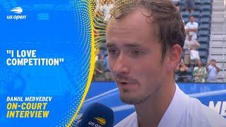 Daniil Medvedev On-Court Interview | 2024 US Open Round 1