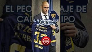 El Peor Fichaje de Cada Equipo: Pumas #futbol