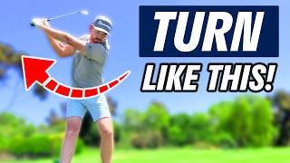 How To Rotate Your Body PERFECTLY In The Golf Swing!