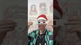 Merry Christmas!Unmasking Tanjiro's Flower District Disguise in Demon Slayer: Entertainment District