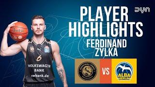 Ferdinand Zylka Highlights vs. ALBA BERLIN | easyCredit BBL | Dyn Basketball