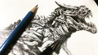 트랜스포머4 그림록 드로잉 : transformer 4 grimlock drawing