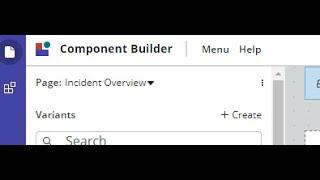 Modifying the Overview tab in Incident records in Service Operations Workspace (Component Builder!)